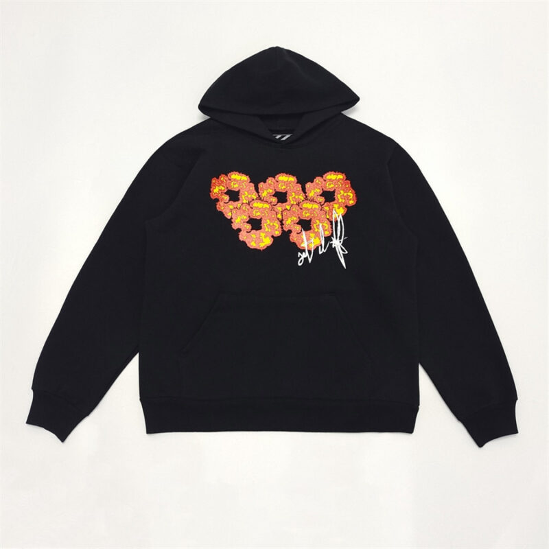 Denim Tears x Offset 5 Rings Graphic Hoodie 'Black'
