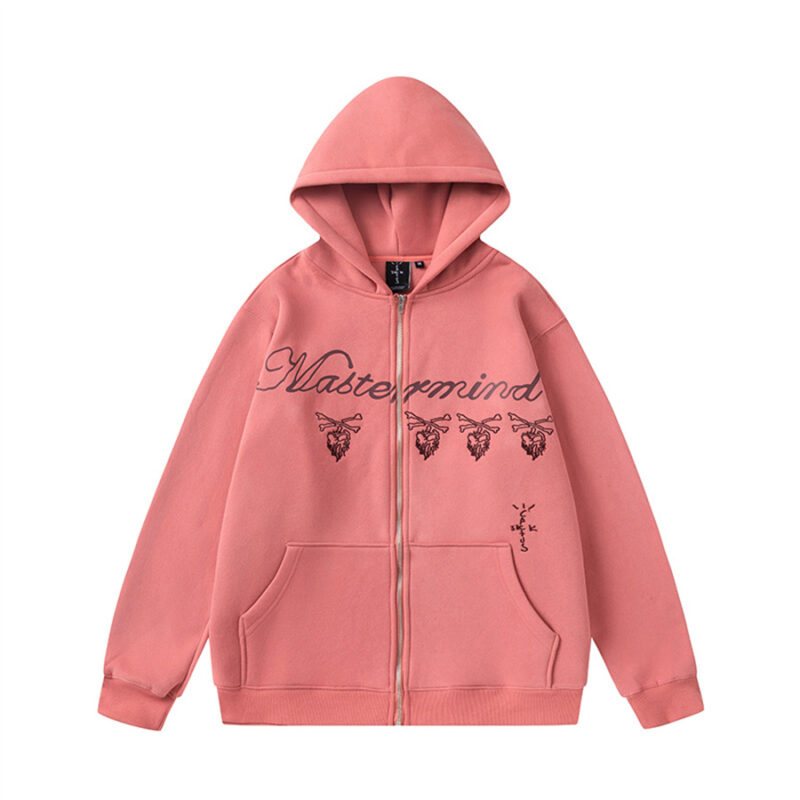 Mastermind x Travis Scott Hoodie Pink
