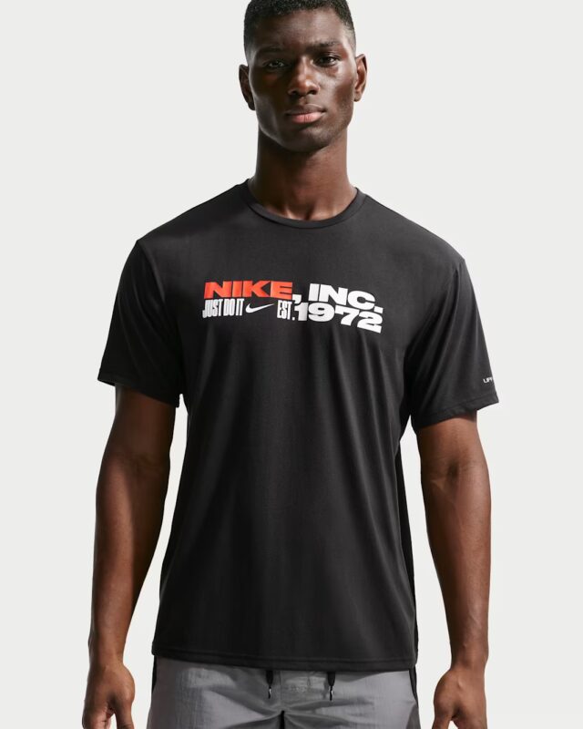 Nike Swim Hydroguard Tee Black