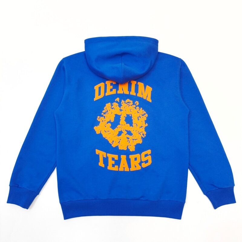 Denim Tears University Zip Hoodie 'Blue'
