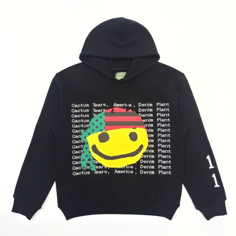 Denim Tears x CPFM Cactus Tears Hoodie Black