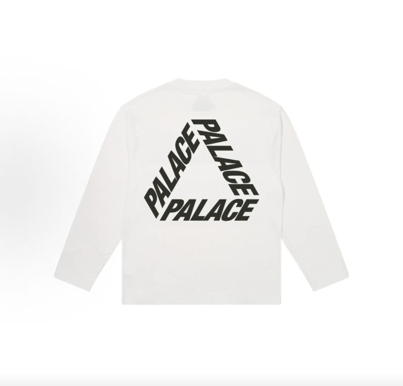 Palace P3 Longsleeve White