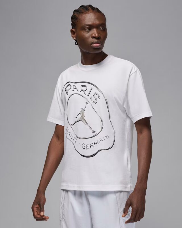 Nike Jordan Paris Saint-Germain Tee White
