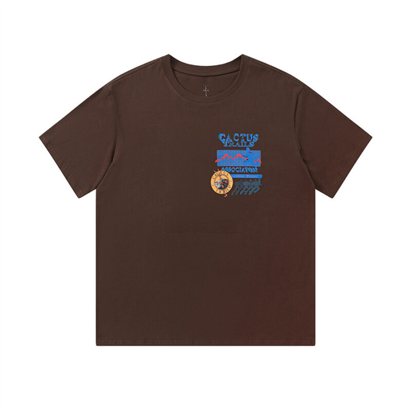 Travis Scott Cactus Trails Assn Tee Brown