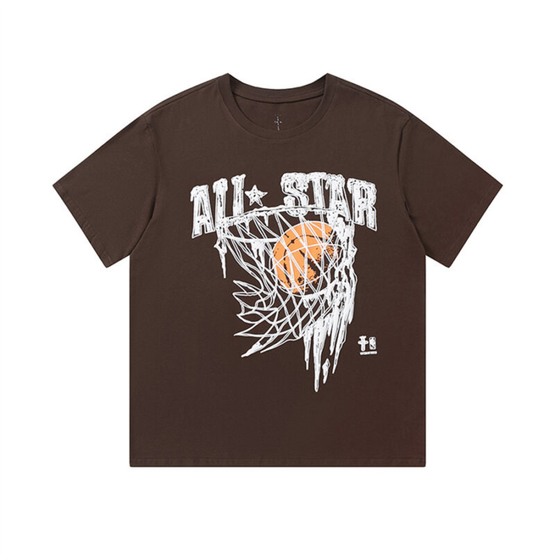 Travis Scott Cactus Jack x All-Star Weekend Tee Brown