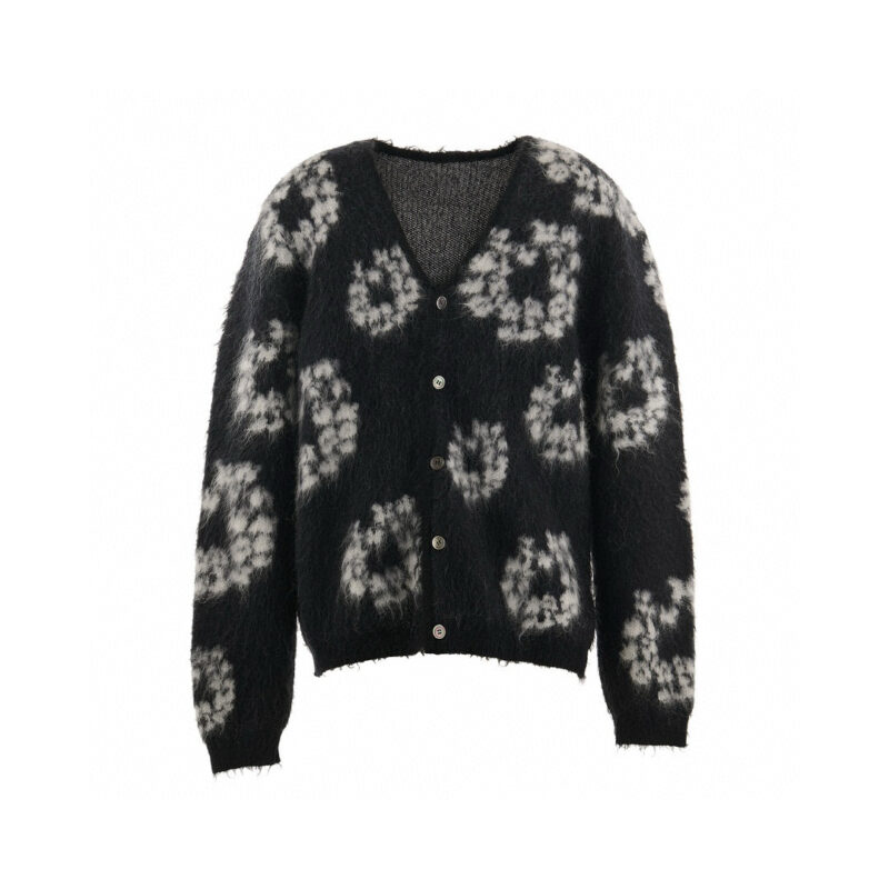 Denim Tears floral cardigan 'Black'