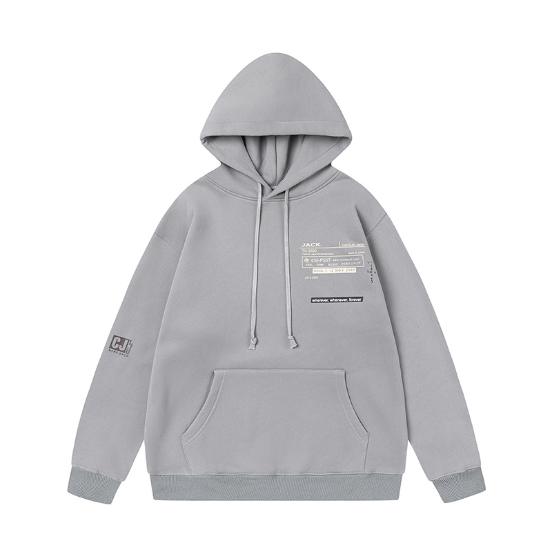 Travis Scott x PlayStation CJ Digital Girl Hoodie Grey