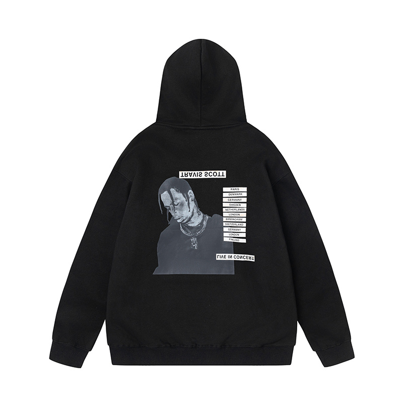 Travis Scott Live In Concert Hoodie Black