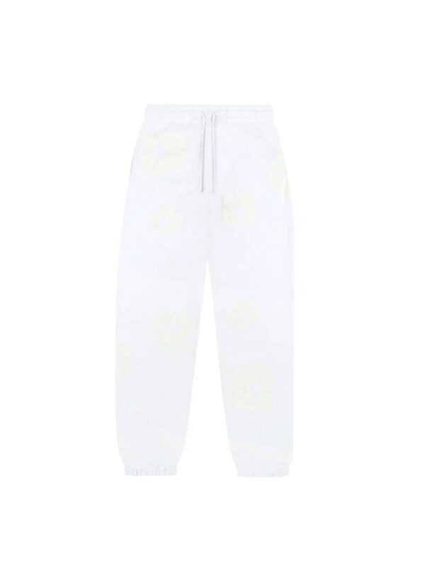 Denim Tears Cotton Wreath Sweatpants White