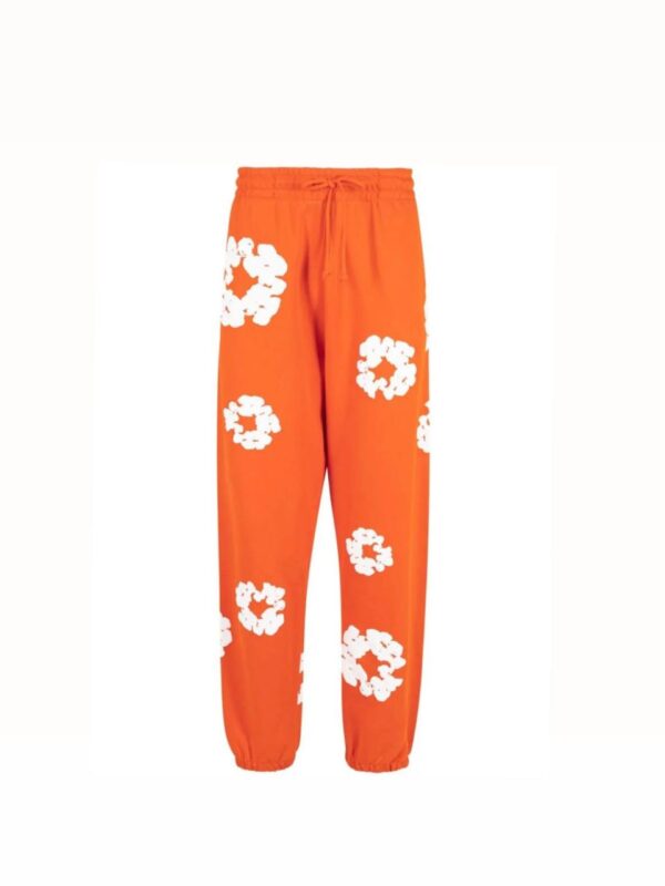 Denim Tears Cotton Wreath Sweatpants Orange