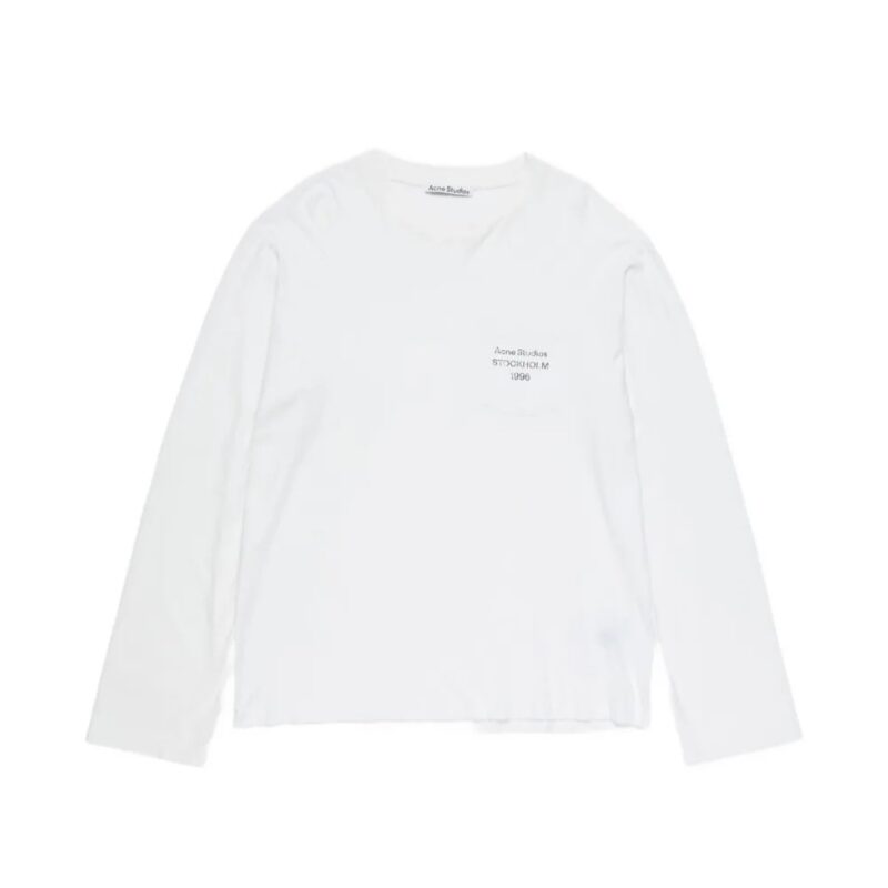 Acne Studios Stamp Long Sleeve Pocket T-Shirt