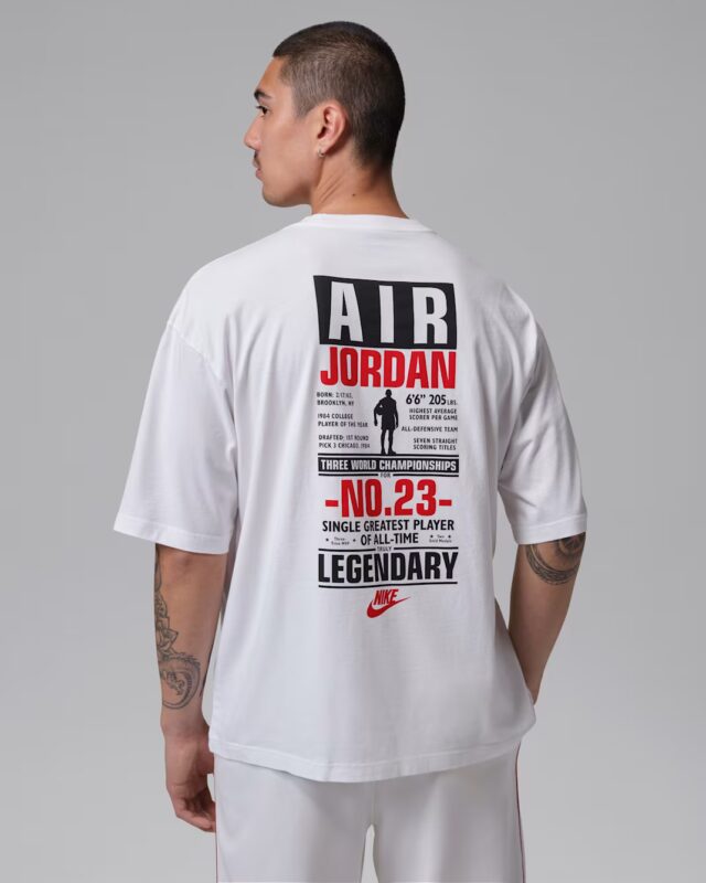 Nike Jordan Flight Reis Legend Tee White