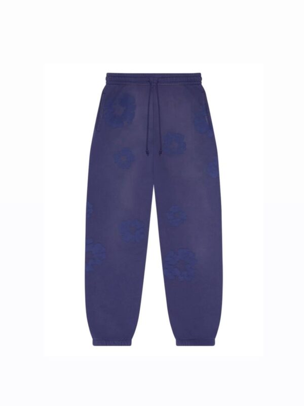 Denim Tears Mono Cotton Wreath Sweatpants Navy
