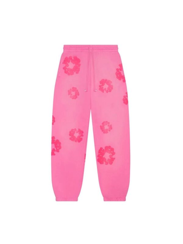 Denim Tears Mono Cotton Wreath Sweatpants Pink