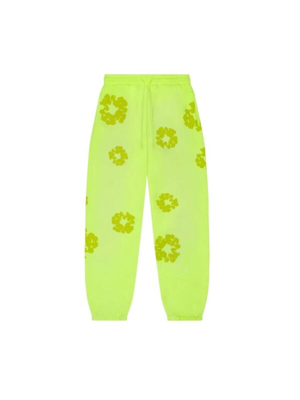 Denim Tears Mono Cotton Wreath Sweatpants Yellow
