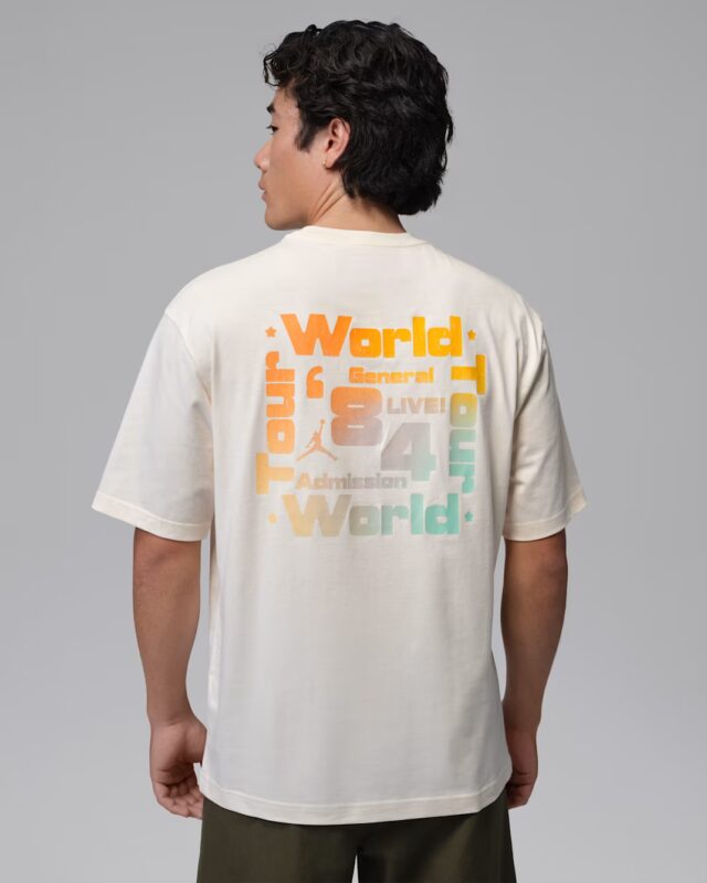 Nike Jordan Brooklyn Men's Festival Tee Sail