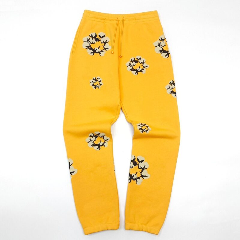 Denim Tears x Cactus Plant Flea Market Sweatpants 'Yellow'