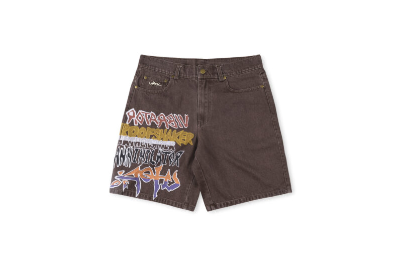 Travis Scott Earthquaker Shorts Brown