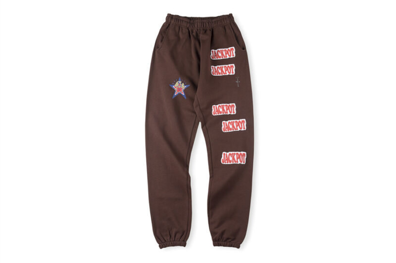Travis Scott Road to Utopia Las Vegas Jackpot Pants Brown