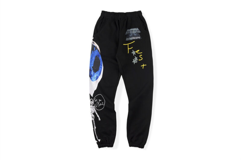 Travis Scott Astrofest Pants Black