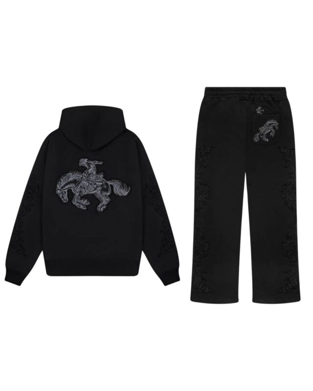 derschutze "western Zip Up Set black"