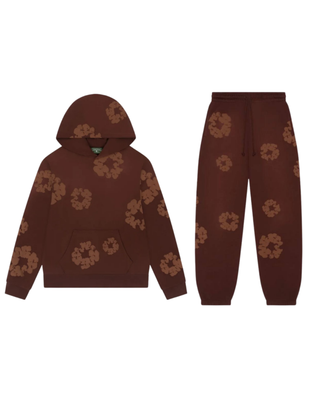 Denim Tears Mono Cotton Wreath Set Brown