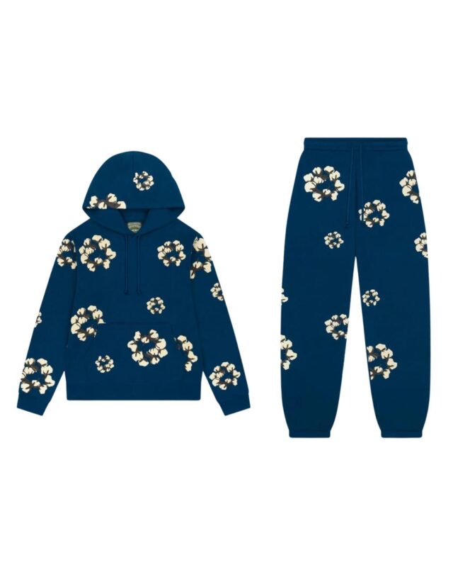 Denim Tears x CPFM Cactus Tears Wreath Set Navy