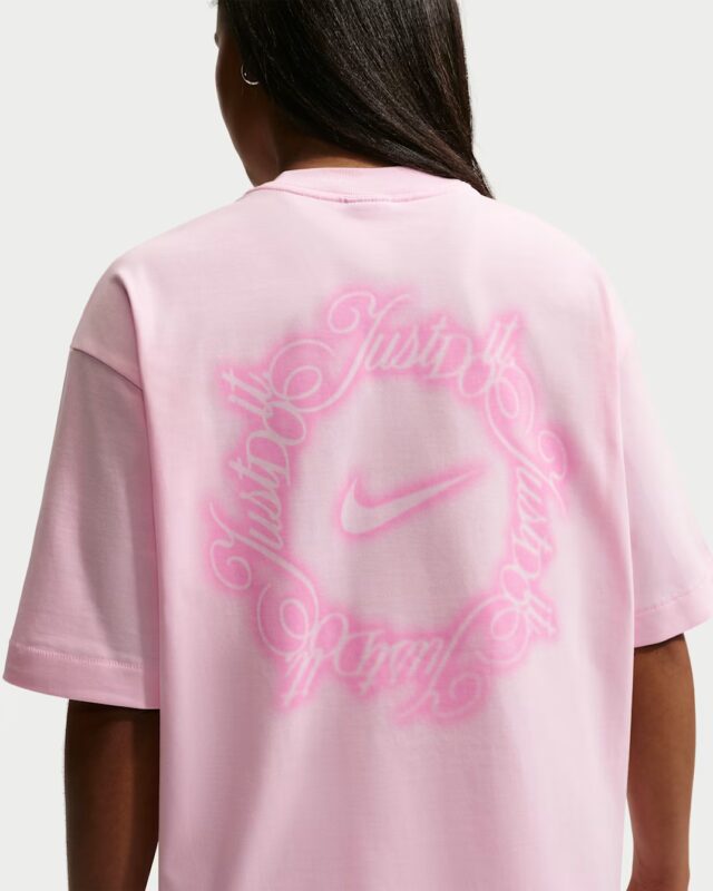 Nike W Sportswear Oversized Tee Pink