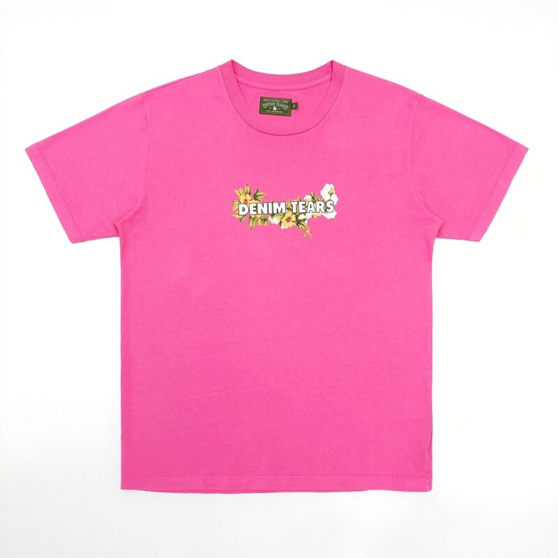 Denim Tears Logo Tee 'Pink'
