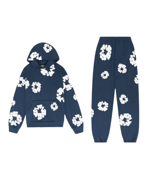Denim Tears Cotton Wreath Set Navy