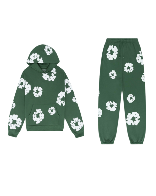 Denim Tears Cotton Wreath Set Green