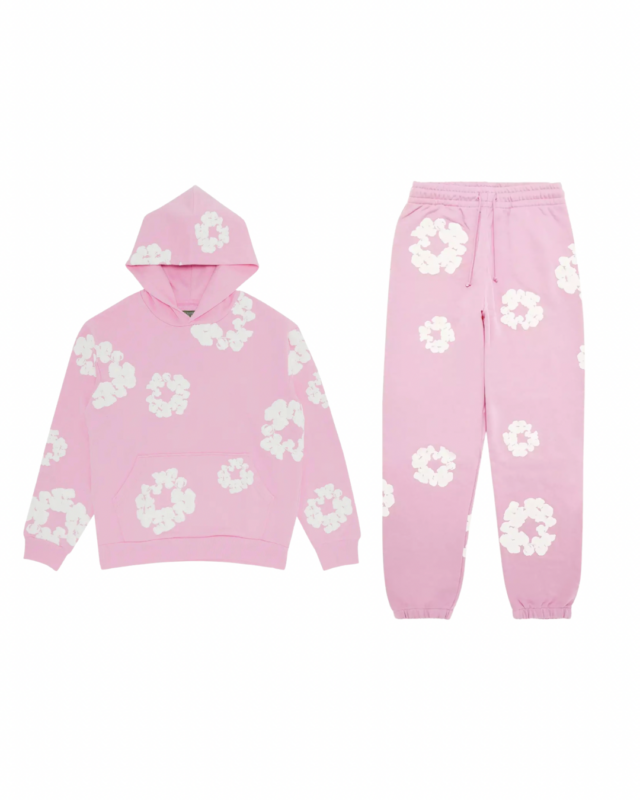 Denim Tears Cotton Wreath Set Powder Pink