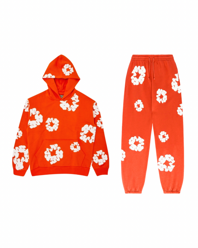 Denim Tears Cotton Wreath Set Orange