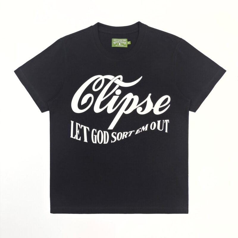 Denim Tears x Clipse 5th Anniversary Tee 'Black'