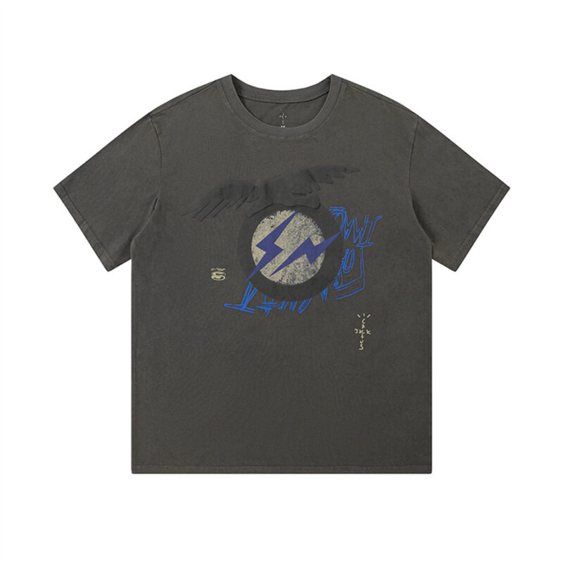 Travis Scott x Fragment Design Tee Grey