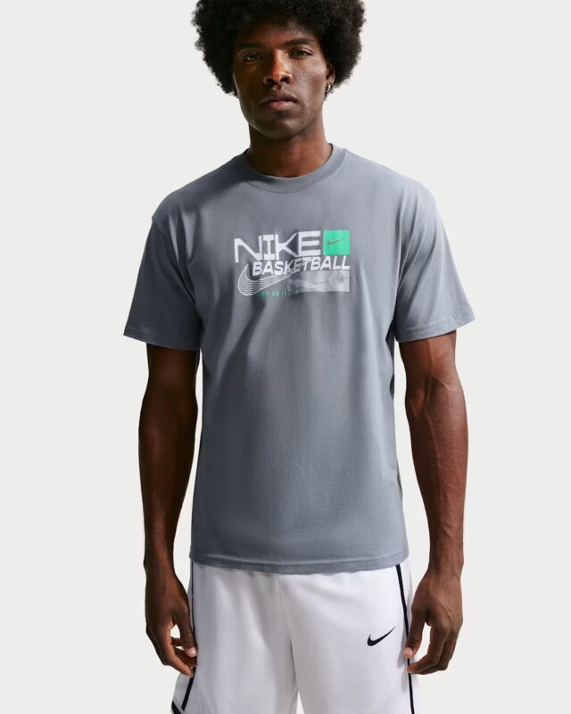 Nike Basketball Tee Cool Grey