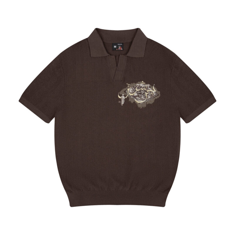 derschutze "aziza" polo Knit brown