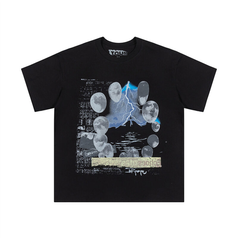 Travis Scott Utopia Circus Maximus Tour Tee Black