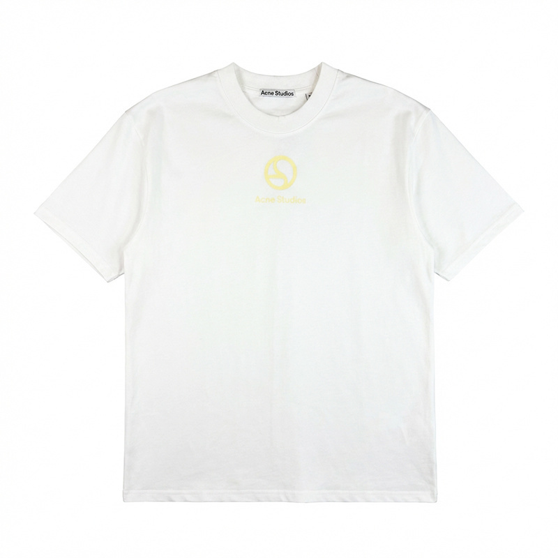 Acne Studios Logo Printed Cotton T-Shirt