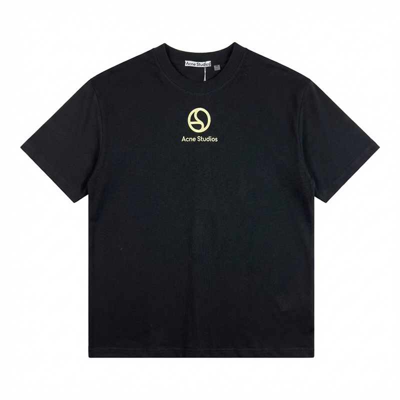 Acne Studios Logo Printed Cotton T-Shirt