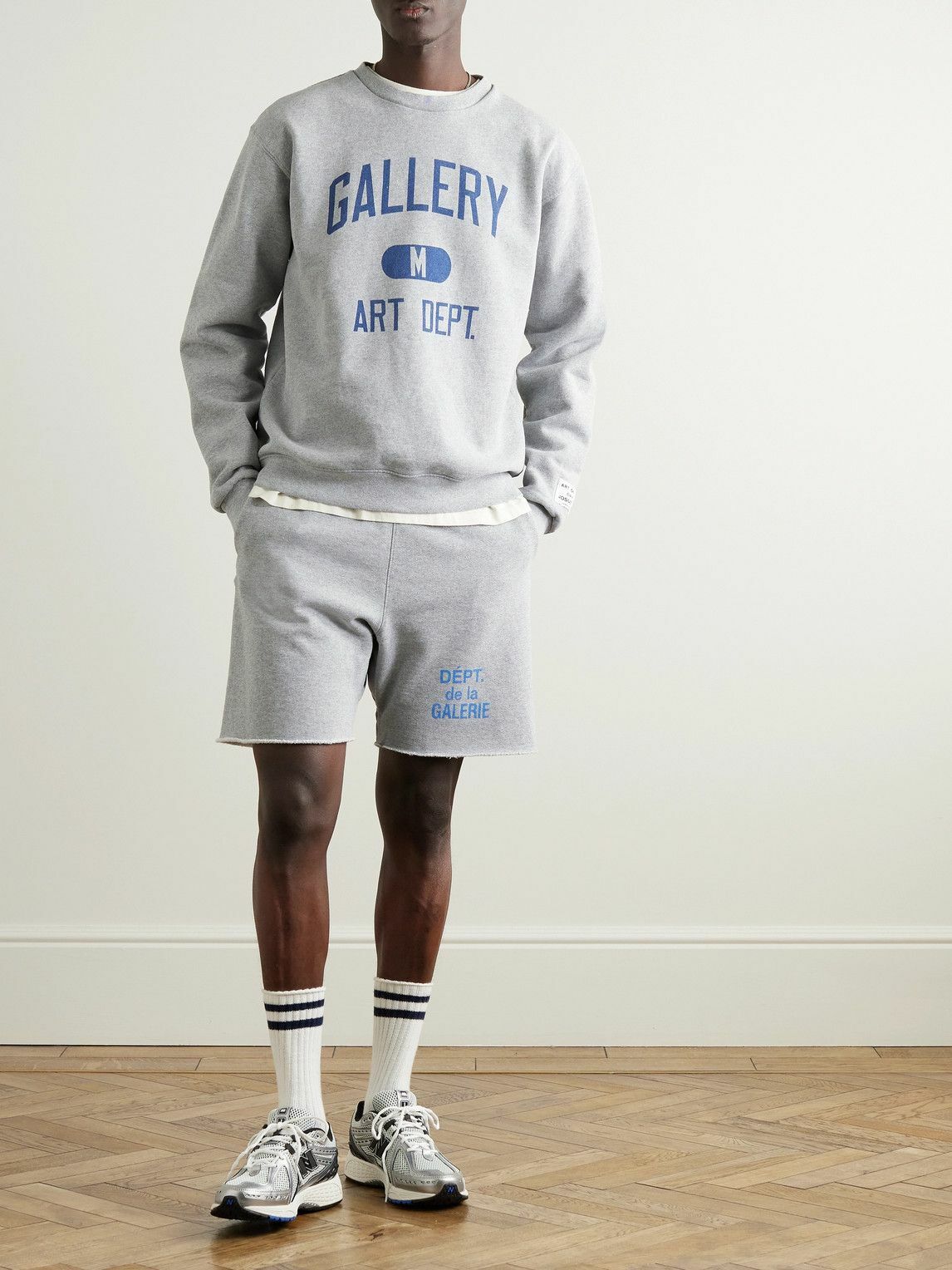 GALLERY DEPT. Crewneck Sweatshirt Heather Grey 2