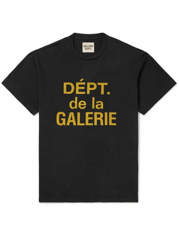 GALLERY DEPT. Dept De La Galerie Classic Tee Black