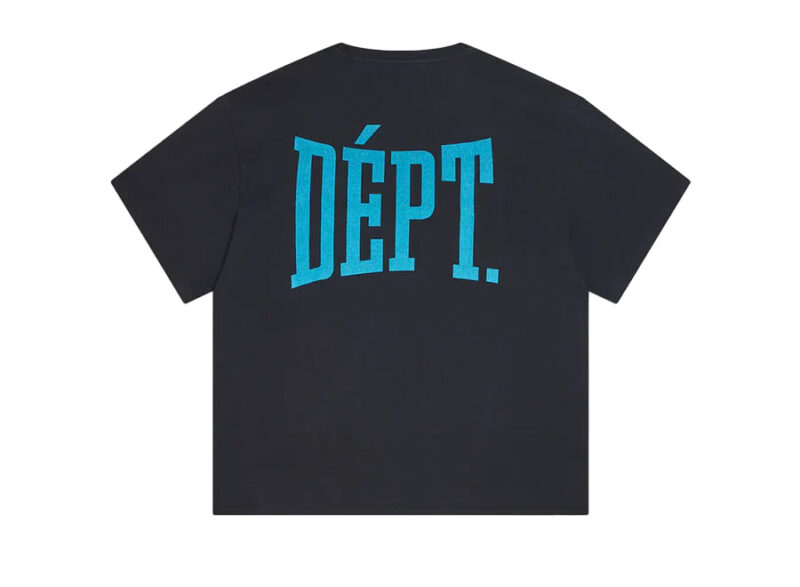 GALLERY DEPT. Dept Gym Logo Black/Blue Tee