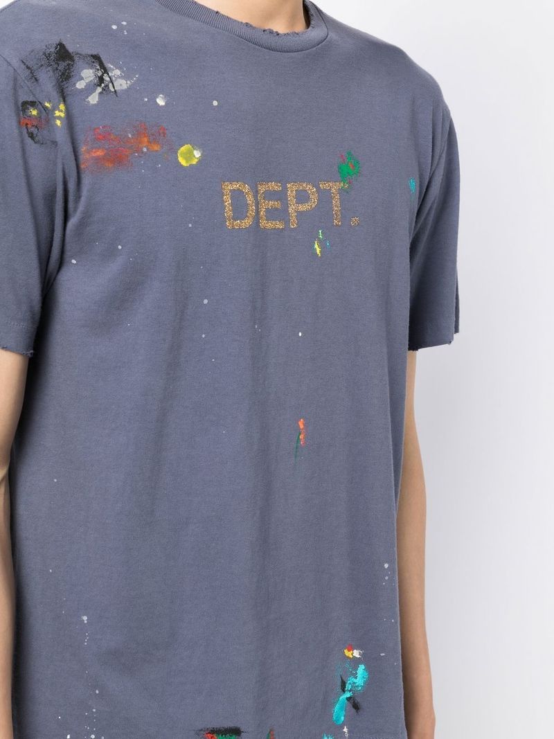 GALLERY DEPT. Dept Logo Hand Painted Tee1