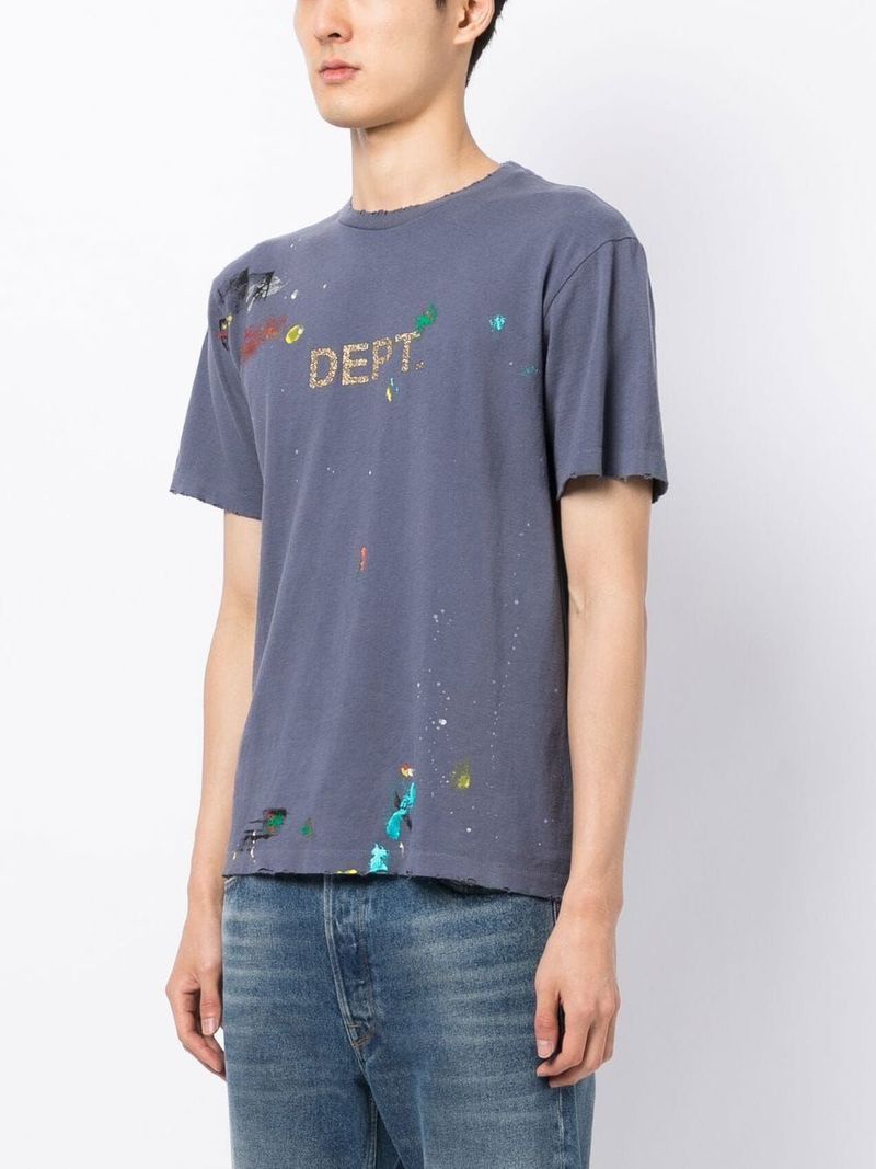 GALLERY DEPT. Dept Logo Hand Painted Tee3