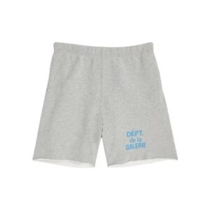 GALLERY DEPT. French Logo Sweat Shorts 'Heather Grey'