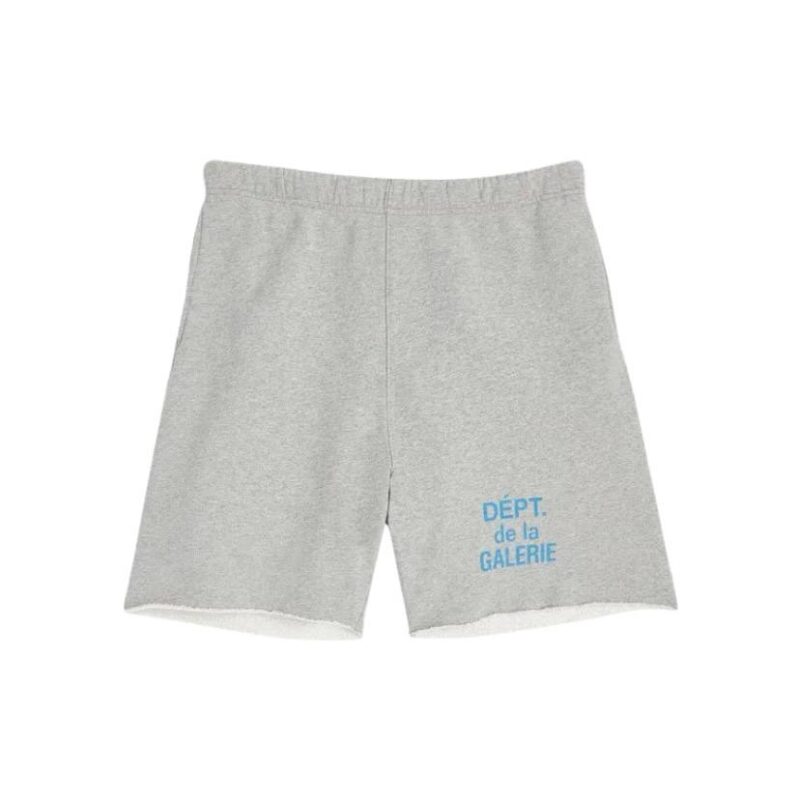 GALLERY DEPT. French Logo Sweat Shorts 'Heather Grey'