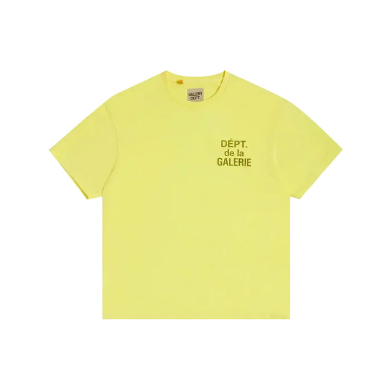 GALLERY DEPT. French Tee ‘Flo Yellow’