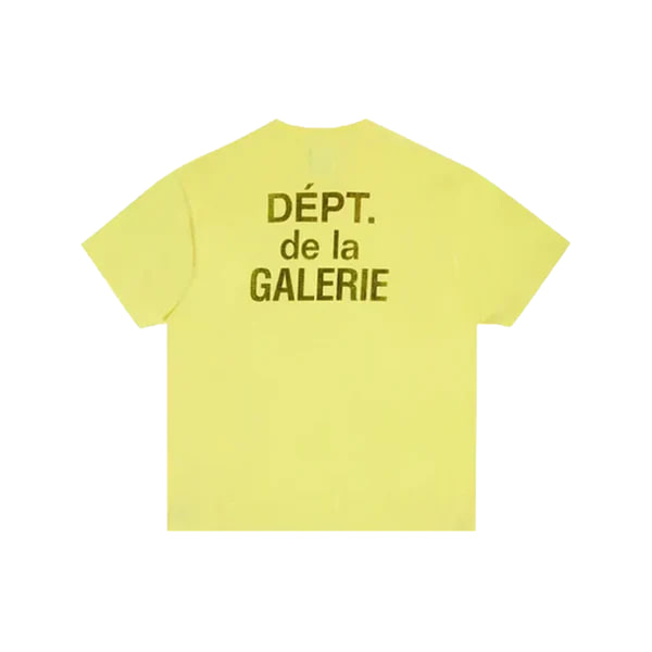 GALLERY DEPT. French Tee 'Flo Yellow'
