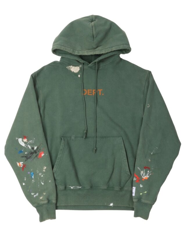 GALLERY DEPT. Hoodie Painted 'Forest Green'